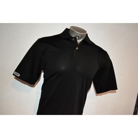 40722 Callaway Golf Polo Shirt X-Series Black Polyester Size Small Mens - Picture 1 of 8